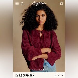 Sezane Emile Cardigan